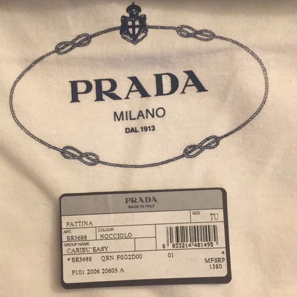 Petite Prada Milano Leather/Nylon Buckle Satchel - Picture 2 of 8